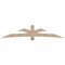 Ekena Millwork Davenport Smooth Timber Gable Bracket, Douglas Fir, 108"W x 22"H x 5 1/2"D x 5 1/2"F, 5/12 Pitch GBW108X22X0606DAV00SDF - alternate 1
